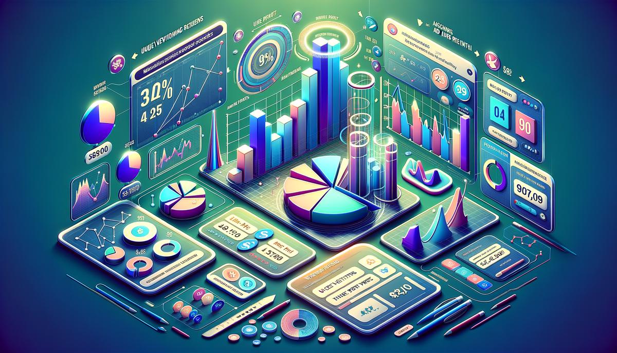 An image showing a website dashboard with various analytics and performance metrics displayed