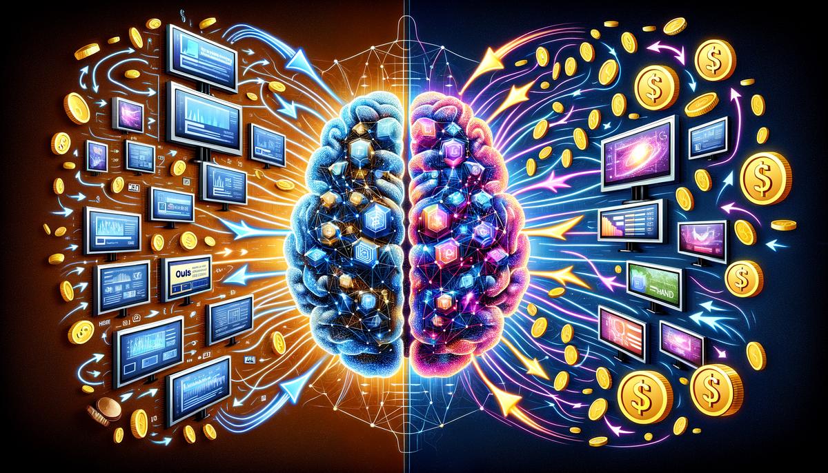 Image comparing Ezoic and Outbrain monetization strategies