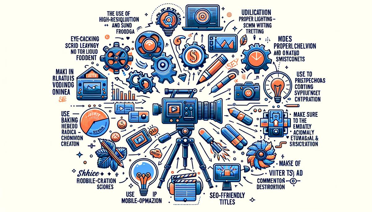 Various tips for improving video content for a website